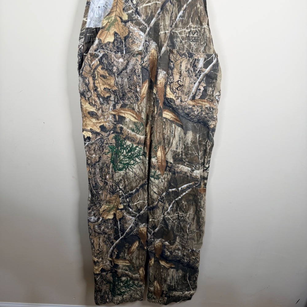 Magellan Outdoors Kids XL Realtree Edge Camo Hunting Bib Overall Gorpcore Rustic - Picture 9 of 13
